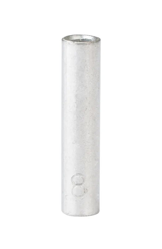 #8 Tinned Butt Connector, pack of 2 Secure Checkout