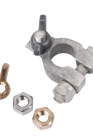 Genuine Negative Battery Terminal, Tin Brass
