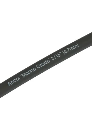 Grab Now Black Heat Shrink Tubing, 3/16 x 3 inch