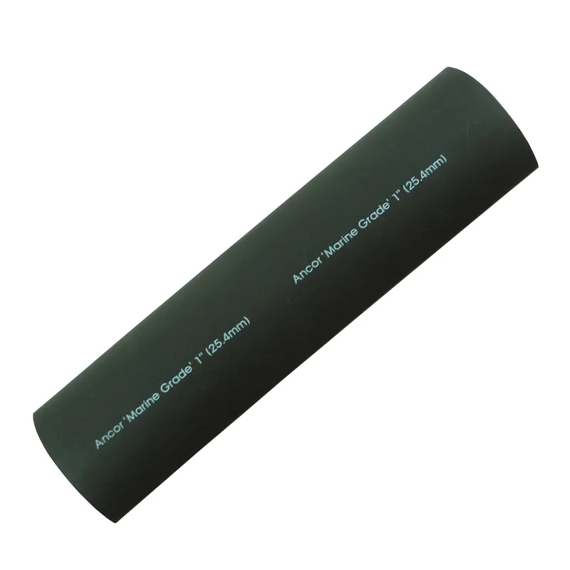 Limited Time Black Heat Shrink Tubing, 1 x 6 inch, 3 Pack