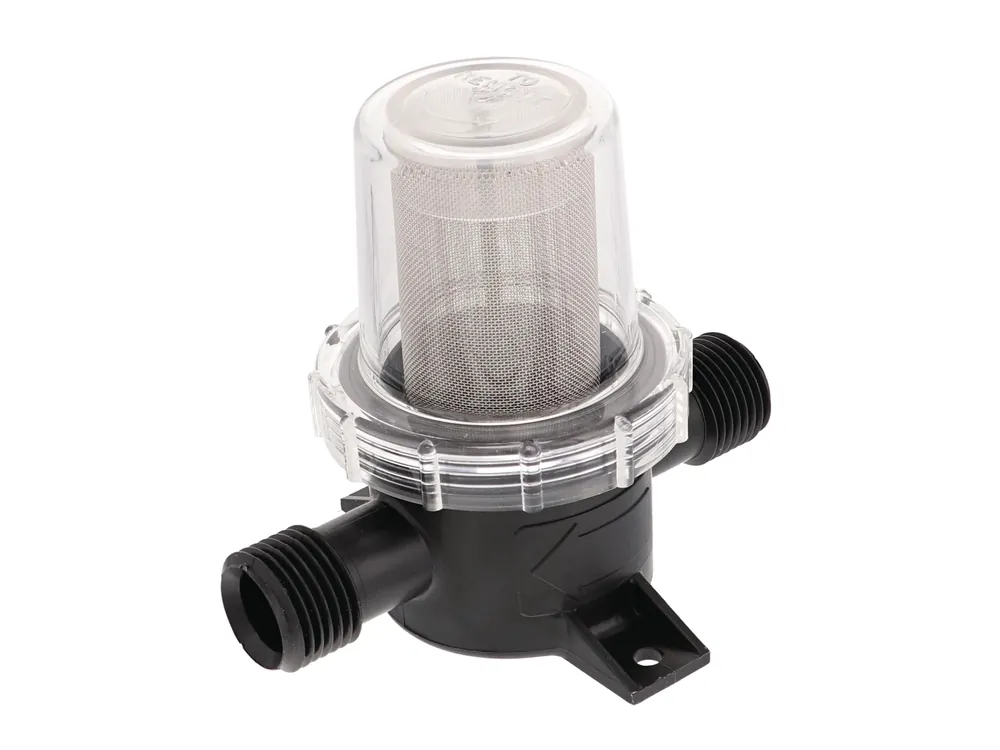 Shop Now In-line Pumpgard Strainer with 1/2 Inch MPT Ports