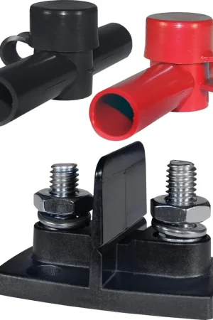 Dual PowerPost Cable Connector with 5/16 & 3/8 inch Stud Affordable