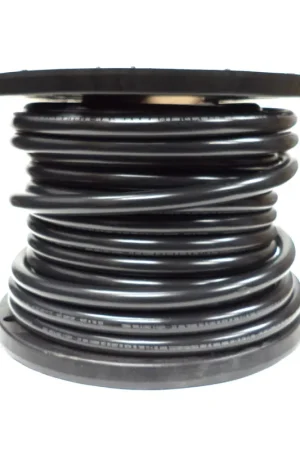 Free Returns 2/0 AWG Black Marine Battery Cable 100 Foot Roll