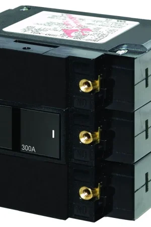 Best Choice C Series Flat Rocker Circuit Breaker, Triple Pole, 300 amp