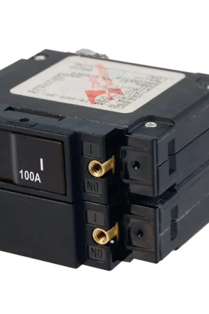 C Series Flat Rocker Circuit Breaker, Double Pole, 100 amp Sale