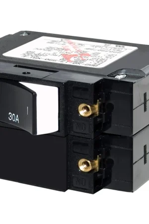 C-Series Raised Rocker Circuit Breaker - Double Pole 30A AC Fresh Stock