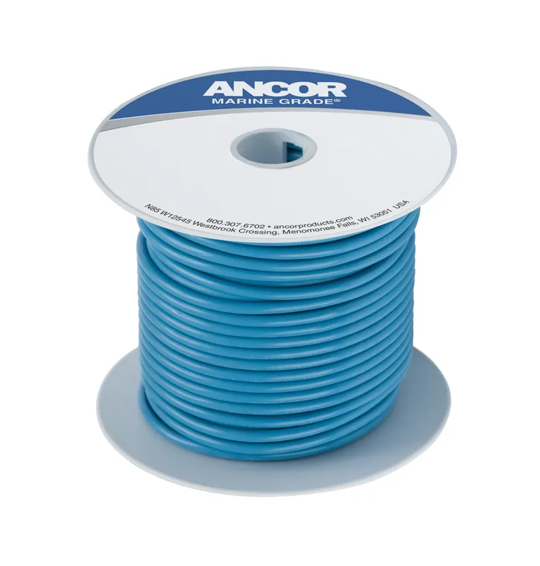 #14 Light Blue Wire, 100 foot Popular