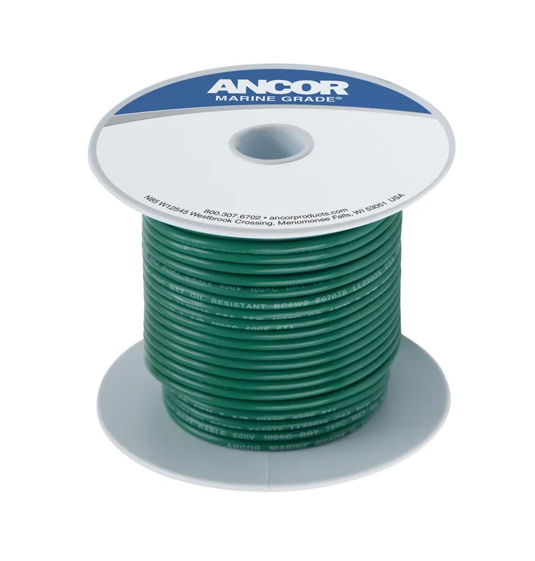 #14 Green Wire, 100 foot Genuine