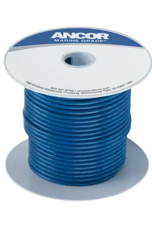 #12 Dark Blue Wire, 100 foot Next Day Delivery