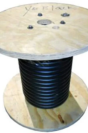 1/0 Black Battery Cable, 250 foot Roll Holiday Sale