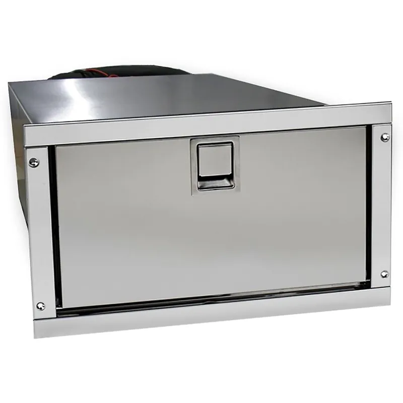 1.3 cubic foot Refrigerator with Slide Out Bin, AC/DC Holiday Sale