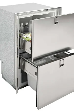 5.5 cubic foot Double Drawer Refrigerator/Freezer, AC/DC Special Discount