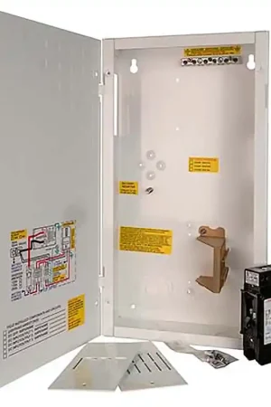 Low Price White alum with 125a/125VDC breaker with