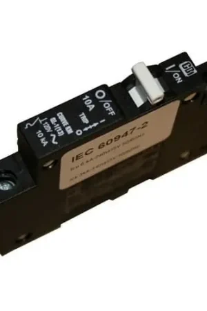 10A 120VAC DIN RAIL MOUNT BREAKER Limited Offer
