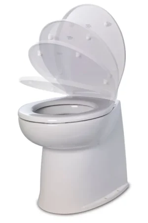 Luxury Fresh Water Deluxe Flush Toilet, 12 volt