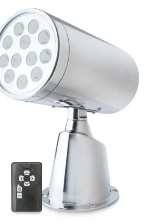 Wireless LED Stainless Steel Spotlight with Remote Special Discount