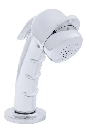 Fresh Stock Small Chrome Deck Sprayer, 6 foot