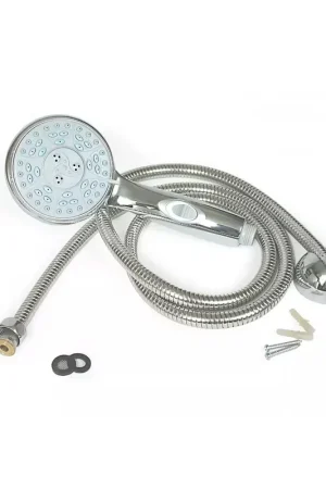Save Now Chrome Shower Head Kit