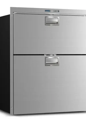 6.3 cubic foot Double Drawer Freezer with Ice Maker One Day Deal