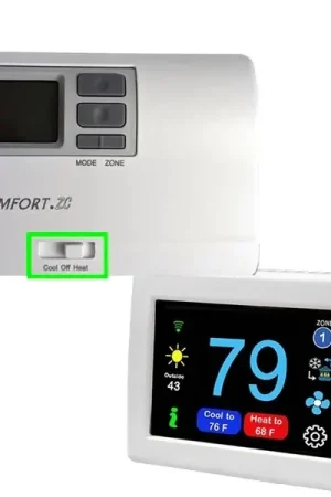 Shop Now EasyTouch RV 354C Thermostat Control White