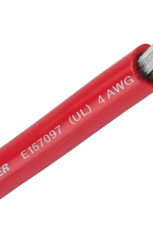 4 AWG Red - 250 foot Grab Now