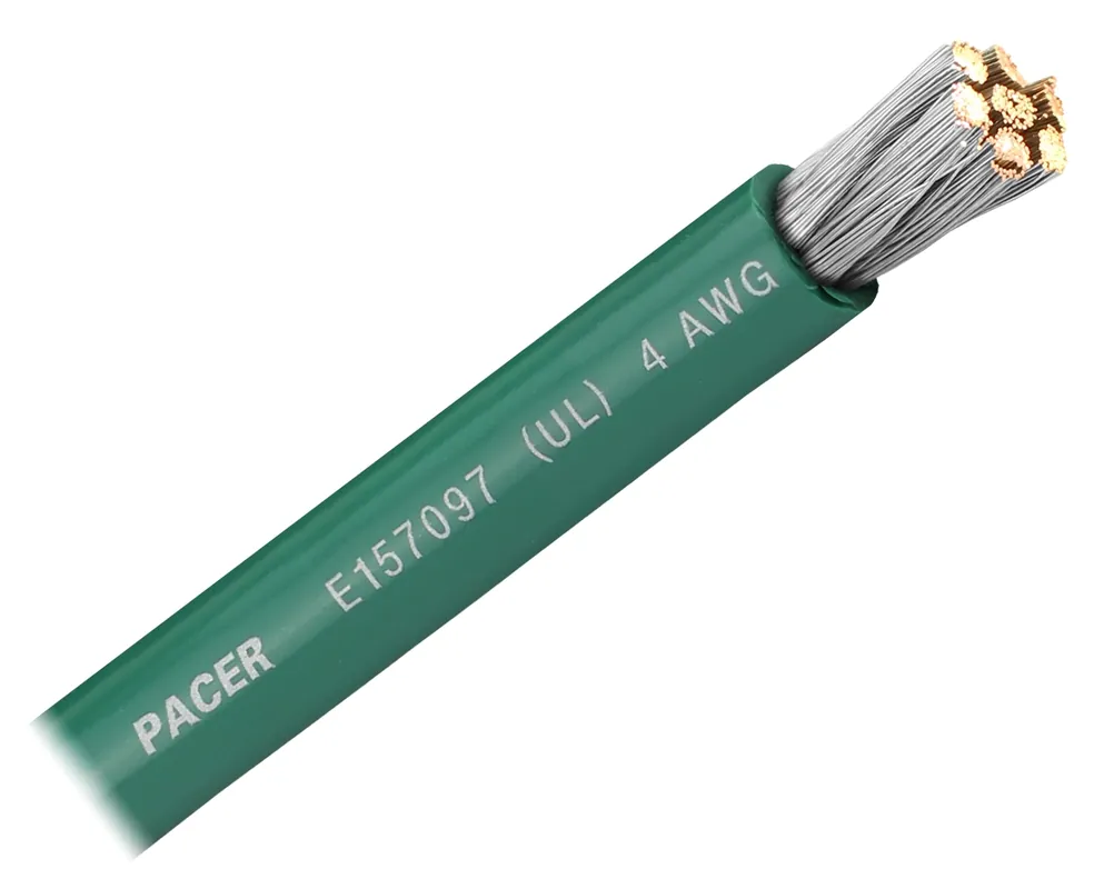 4 AWG Green - 500 foot Latest