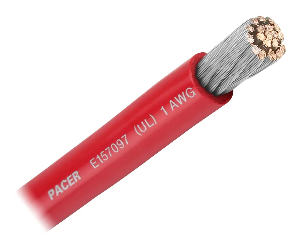 Must Have 1 AWG Red - 25 foot