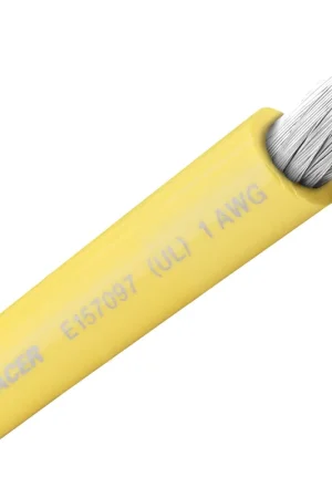 1 AWG Yellow - 25 foot Popular