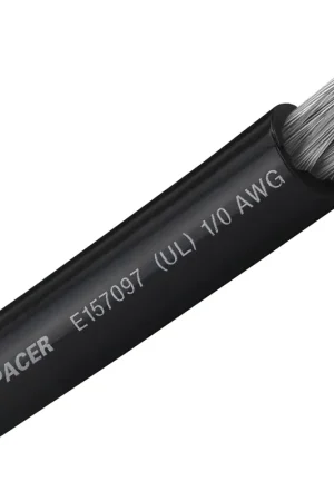 1/0 AWG Black - 25 foot Mega Sale