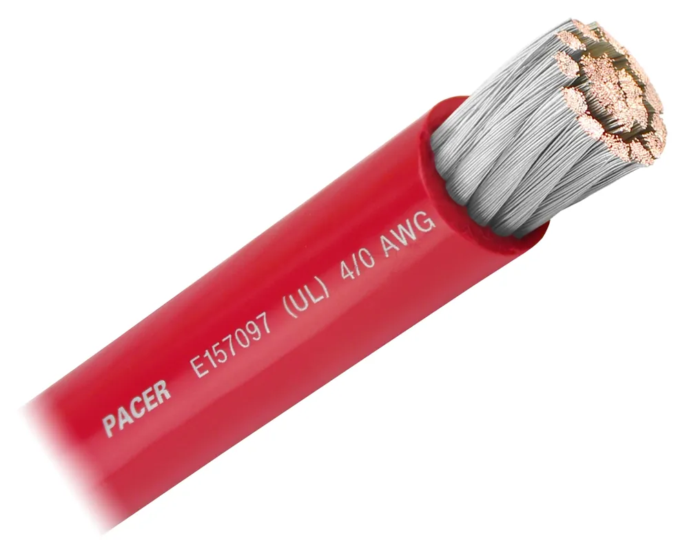 Exclusive Offer 4/0 AWG Red - 100 foot