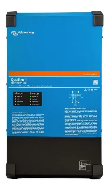 One Day Deal Quattro-II 12/3000/120-50/50 2x120 volt
