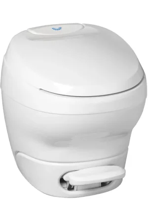 Bravura White Marine Toilet with Soft Close Seat High Profile Order Now