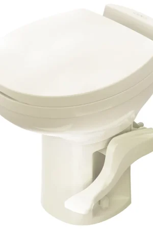 Aqua Magic Bone Marine Toilet with Soft Close Seat High Profile Brand New