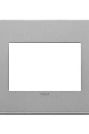 Eikon 22653 Matte Silver 3-Module Cover Plate Today Only