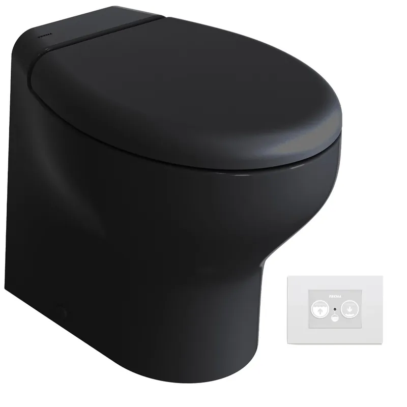 Exclusive Offer Silence Plus 2g Black Toilet with Soft Close Seat