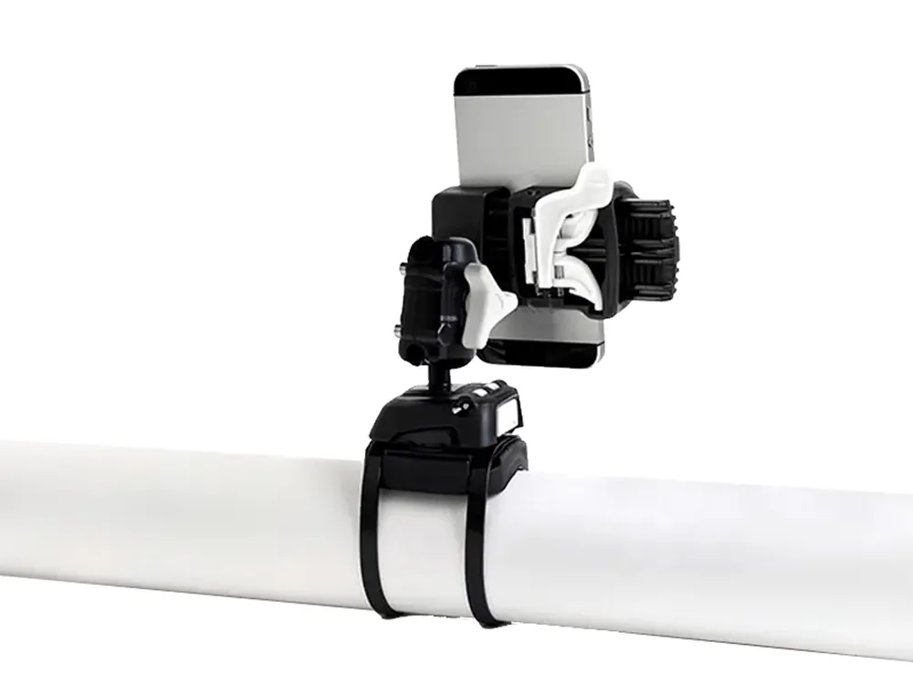 Exclusive Offer ROKK Mini Phone Mount Kit with Cable-Tie Base