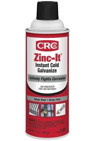 Zinc-It Instant Cold Galvanized Coating, 13 ounce Time-Limited