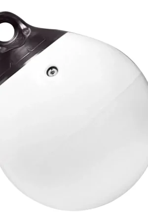 Clearance Taylor Made 12" Tuff End Inflatable Vinyl Buoy - White [1143]