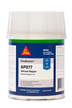 Authentic Sika SikaBiresin AP077 Polyester Fairing Compound Above/Below Waterline - Quart [609801]