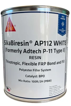 Best Seller Sika SikaBiresin AP112 White Gallon BPO Hardener Required [606128]