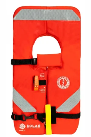 Limited Time Mustang SOLAS Type 1 Adult Life Jacket - Orange [MV8040-2-0-227]