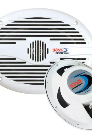Boss Audio 6"x 9" MR690 Oval Speakers - White - 350W [MR690] Fresh Stock