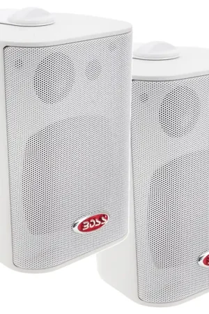 Boss Audio 4" MR4.3W Box Speakers - White - 200W [MR4.3W] Exclusive Offer