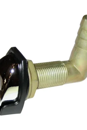 Perko Gas Tank Vent w/Swivel Elbow - Chrome/Black [0561DP4CHR] Markdown