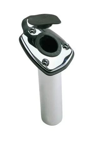 Perko Fishing Rod Holder - 65 Angled Flush Mount - Chrome Plated Zinc [1205DP0CHR] Genuine