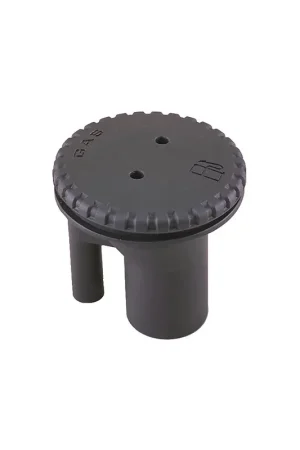 Popular Perko 0543 Vented Fill f/1-1/2" Hose - Straight Neck - Gas - Black [0543DPGBLK]