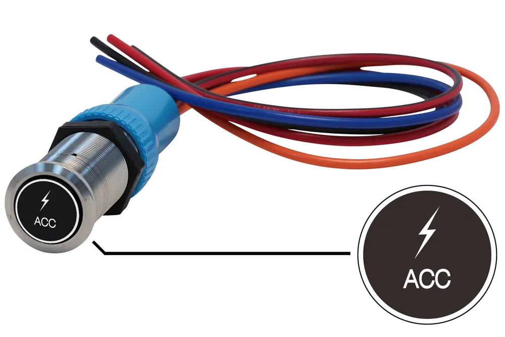 Big Sale Bluewater 22mm Switch and 36 Inch Harness with Electrical Accessory Laser Logo, On / Off Function