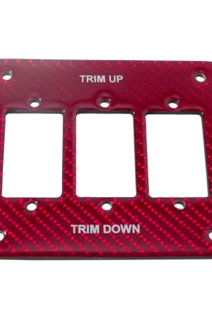 Triple Carbon Fiber Trim Switch Panel Only Affordable