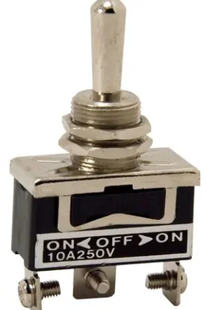 Standard Duty Toggle Switch On / Off / On Single Pole Direct From Factory