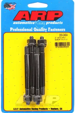 Limited Offer ARP 2" Carburetor Spacer Stud Kit 3.700" Oal
